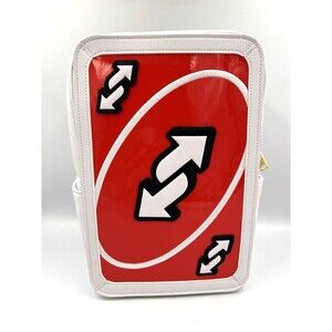 Loungefly Mattel Uno Reverse Card Mini Backpack Approx. 12" X 9" X 5" NWT